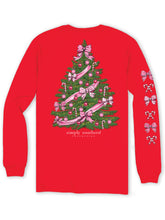Load image into Gallery viewer, Simply Southern Long Sleeve Red Tree Tee
