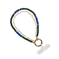 Save The Girls Clip & Go double strand beaded wristlet