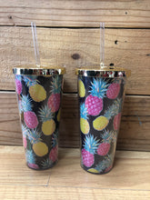 Load image into Gallery viewer, Plastic Tumbler with Straw
