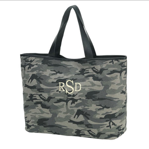 Camo Large Tote