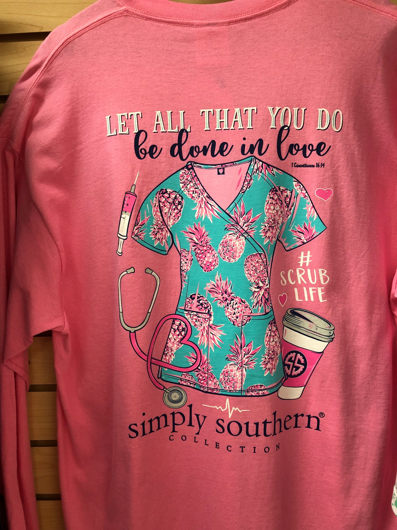 Simply southern nurse life 2024 shirt