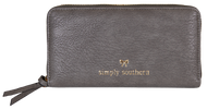 Simply Southern Small Leather Zip Wallet