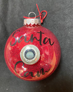 Santa Cam Ornament