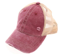 Load image into Gallery viewer, CC Distressed Hats
