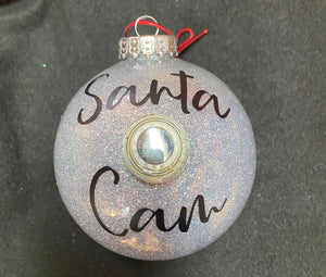 Santa Cam Ornament