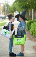 Personalized Halloween jumbo Totes