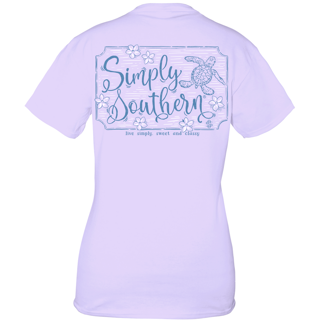 Simply southern Turtle logo tee