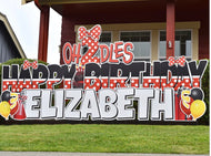 Mickey Mouse Lawn Sign Rental