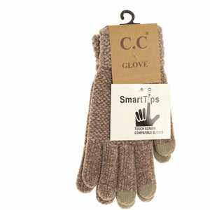 CC Beanie Chenille Gloves