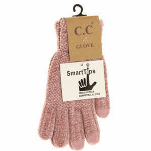 CC Beanie Chenille Gloves