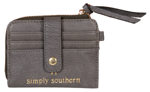 Simply Southern Leather Keychain ID wallet