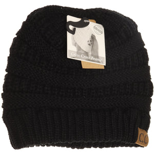 CC Beanie Criss-Cross Beanie