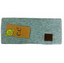 Load image into Gallery viewer, Soft Ribbed Leather Patch CC Head Wrap
