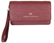 Simply Southern Leather Phone wristlet