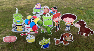 Toy Story Theme Lawn Sign Rental