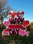 Valentine’s Day Lawn Sign Rental