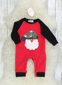 Red Santa Raglan