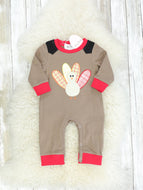 Brown Turkey Romper