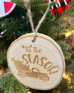 Wood Truck Ornament