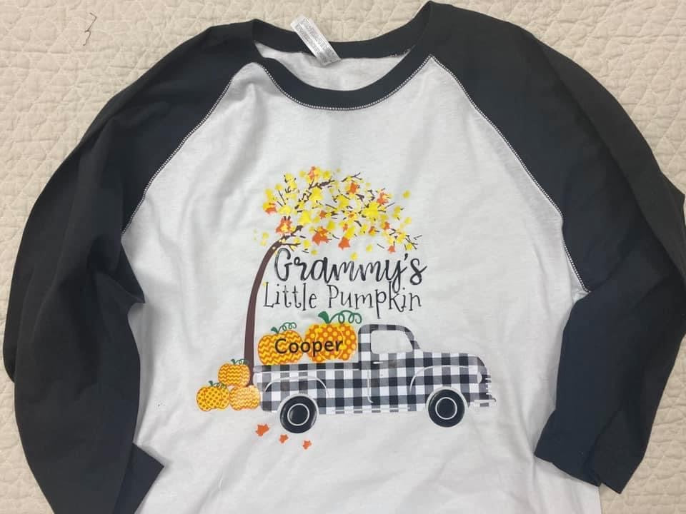 Grandparents little pumpkin(s) shirt