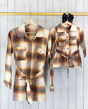 Load image into Gallery viewer, Mom &amp; Me Plaid Shacket
