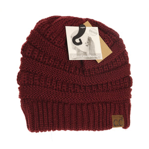 CC Beanie Criss-Cross Beanie