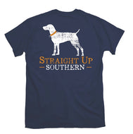 Straight up southern classic logo tee