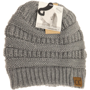 CC Beanie Criss-Cross Beanie