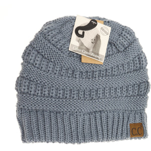 CC Beanie Criss-Cross Beanie