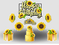 Sunflower Birthday Lawn Sign Rental