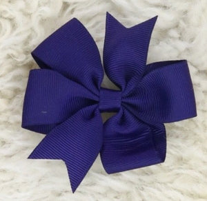 3 Inch Ribbon Bow with Alligator Clip