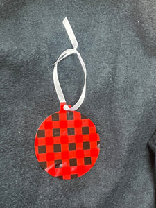 Buffalo Check Ornament