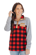 Buffalo check fleece