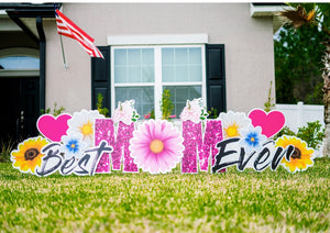 Mothers Day Lawn Sign Rental