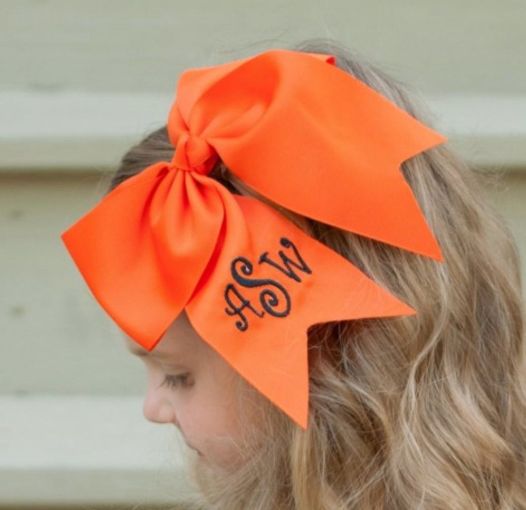 Personalized Large Hair Bows