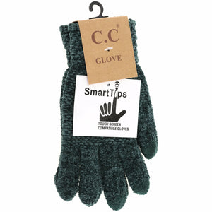 CC Beanie Chenille Gloves