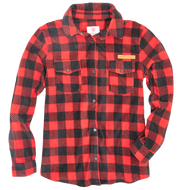 Red Simply Southern Shacket Shirt