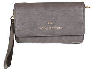 Simply Southern Leather Phone wristlet