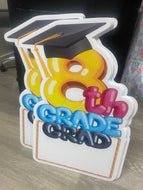 8th grade graduation signs