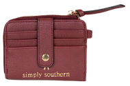 Simply Southern Leather Keychain ID wallet