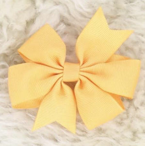 3 Inch Ribbon Bow with Alligator Clip