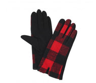 Checkered gloves